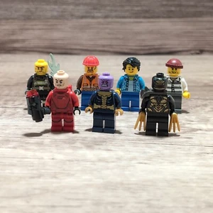 Lote de minifiguras Lego Thanos Sith Jet Trooper Lego City Outrider Lote de 7 figuras - Imagen 1 de 9