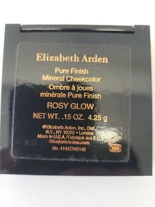 ELIZABETH ARDEN PURE FINISH MINERAL CHEEKCOLOR - ROSY GLOW- .15oz NWOB - Picture 1 of 9