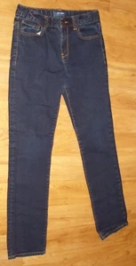 Boys Old Navy Skinny Jeans Size 16 R w/adj tabs,"Comfort Stretch" 5 pockets,Navy - Picture 1 of 4