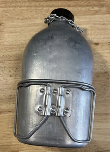 Vintage Army Canteen w/Cup - Picture 1 of 7