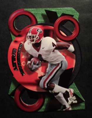 1999 Press Pass X's and O's #XO3 Champ Bailey Georgia Bulldogs NMT AUCT#9026 - Image 1 of 2