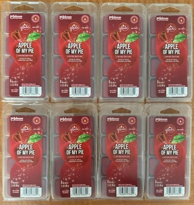 8 Pack Glade Apple Of My Pie Limited Edition Wax Melts 64 Total Melts 3.1oz Each - Image 1 of 3