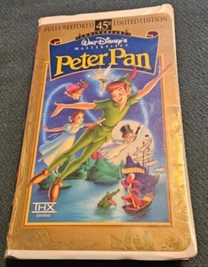 Peter Pan Clamshell VHS - Picture 1 of 11