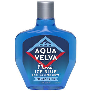 Aqua Velva After Shave, Classic Ice Blue, Cools and Refreshes Skin, 7 Ounce