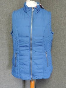 Sheego Sleeveless Gilet Teal UK 18 LN027 MM 01 - Picture 1 of 6