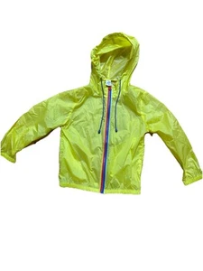 KOREAN FASHION Milk Bebe Children’s Yellow Hooded Windbreaker Size 9 (US Size 5) - Picture 1 of 6