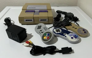 Nintendo Super NES Konsole Bundle SNS-001 3 Controller & Kabel getestet funktioniert - Bild 1 von 14