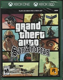 Grand Theft Auto: San Andreas (XB1 Packaging) Xbox 360 (Brand New Factory Sealed