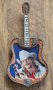 Placa de guitarra Alan Jackson “Little Bitty” Bradford Exchange de colección música country - Imagen 1 de 4