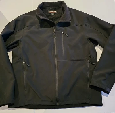 Men's Jacket, Kirkland Signature Soft Shell Fleece Lined 100% Polyester- Large - Image 1 of 4
