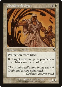 MTG Obsidian Acolyte INV #22 Common - Picture 1 of 1
