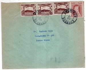 PERU, CIRCA 1949, COVER TO ARGENTINA, AYACUCHO CANCEL - Picture 1 of 1