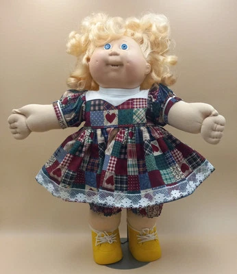 Cabbage Patch Kids 16" *Clothes Only* Patchwork Sweetheart Outfit Handmade - Image 1 of 4