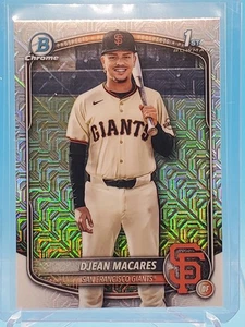 2025 Bowman Chrome Prospects Jean Macares #BCP-237 Mega Box Mojo SF Giants - Bild 1 von 2