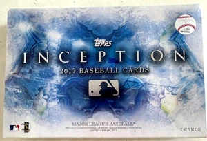 2017 TOPPS INCEPTION  BASEBALL HOBBY BOX ( JUDGE RC AUTO CARD ? ) - Picture 1 of 1