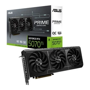 Grafikkarte ASUS Prime GeForce RTX 5070 Ti OC - 16GB GDDR7, HDMI, 3x DP - Bild 1 von 5