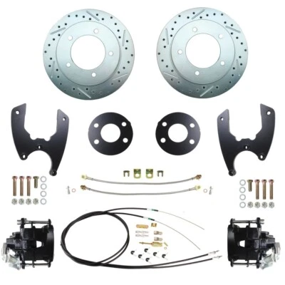 Paquete de rendimiento de conversión de freno de disco trasero, para Jeep CJ7 y CJ5 1976-86 Foto 1 de 4