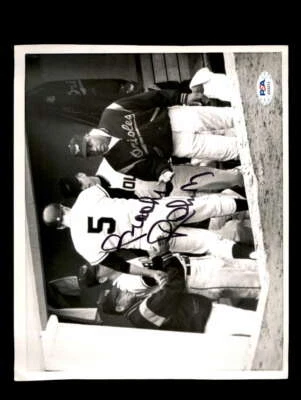 Brooks Robinson PSA DNA Coa Hand Signed 8x10 Vintage 1964 Photo Autograph - Image 1 of 3