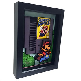 Super Mario Bros 3 Nintendo 3D Pop Art NES Video Game Cartridge Raccoon Classic
