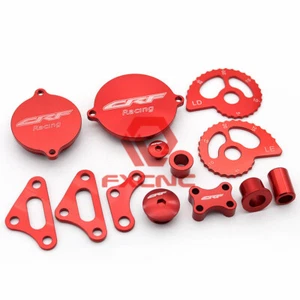 CNC Motorcycle Kit Engine Personaliza Cover Set For Honda CRF230 2001-2022 Red - Picture 1 of 12