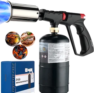 POTENTE Torcia a Propano per Grill & Cooking,Torcia da Sear Sous Vide,Culinary Kitchen Blo - Foto 1 di 12