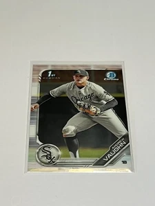 2019 1st Bowman Draft Chrome Andrew Vaughn BDC-100 Chicago White Sox Brewers - Picture 1 of 6