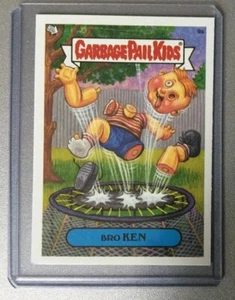 Topps Garbage Pail Kids Sticker Bro Ken 9a All New Series 3 - Bild 1 von 2