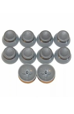 10X Microsoft Xbox 360 Joysticks Gray Replacement Thumb Sticks Analog Fast Ship - Image 1 of 3
