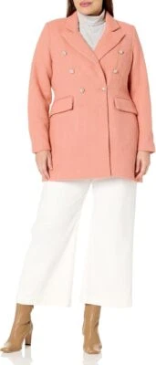 Avenue Womens 16-Plus Boucle Renaissance 00219379 Winter Jacket 40% OFF $180 - Image 1 of 4