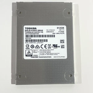 LOT OF 19 Toshiba THNSNJ512GCSY 512GB 6Gbps SATA III 7mm 2.5" SSD FOR PARTS - Picture 1 of 4