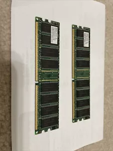 Hynix PC2100U-25330 256MB DDR 266MHZ CL2.5 (HYMD232646AB-H AA) - Picture 1 of 3