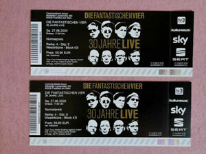 Fantastischen Vier Konzertkarten Frankfurt Fanta 4 " 30 Jahre Live Tour 2 Ticket