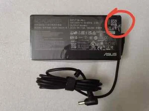 Genuine 20V 7.5A ø6.0mm 150W For ASUS ROG Zephyrus GA401QH-211.ZG14BL AC Adapter - Afbeelding 1 van 8