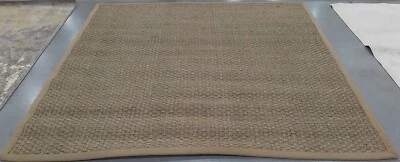 NATURAL / BEIGE 7'-0" x 7'-0" Back Stain Rug Reduced Price 1172768146 NF114A-7SQ - Image 1 of 4