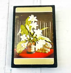 Vintage Deck of 52 x Stancraft Playing Cards in Velvet Box 1970s Retro MCM - Picture 1 of 5
