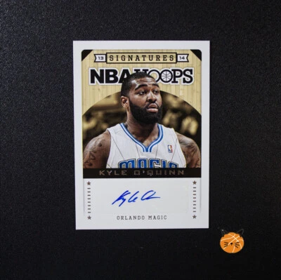 2013-14 Panini Hoops Kyle O'Quinn Signatures Autograph Card 50 Orlando Magic - Image 1 of 2