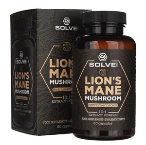 Solve Labs Lion's Mane Mushroom, 60 capsules - Picture 1 of 7