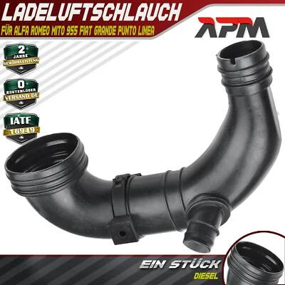 Ladeluftschlauch Ansaugschlauch für Alfa Romeo Mito 955 Fiat Grande Punto Linea - Bild 1 von 4