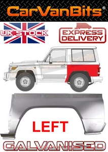 FÜR TOYOTA LAND CRUISER 84-93 2 TÜRER HINTERFLÜGELSCHWELLER REPARATUR KÖRPER AUSSENVERKLEIDUNG LINKS - Bild 1 von 5