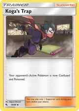 2x Koga's Trap 59/68 Hidden Fates Pokemon Card NM