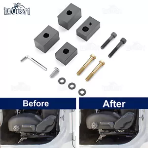 CNC Machined Front Seat 1.5" Riser Lift Spacers For Jeep Wrangler JL 2018-2024 - Bild 1 von 5