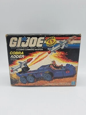 Vehículo GI Joe Arah 1988 Cobra Adder Foto 1 de 4