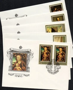 Russia USSR FDC cover 1983 art paint artist German painters hermitage gallery - Picture 1 of 4