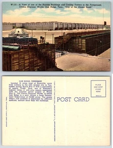 Postal bomba atómica Oak Ridge TN Clinton Engineer Works torres de enfriamiento X685 - Imagen 1 de 1