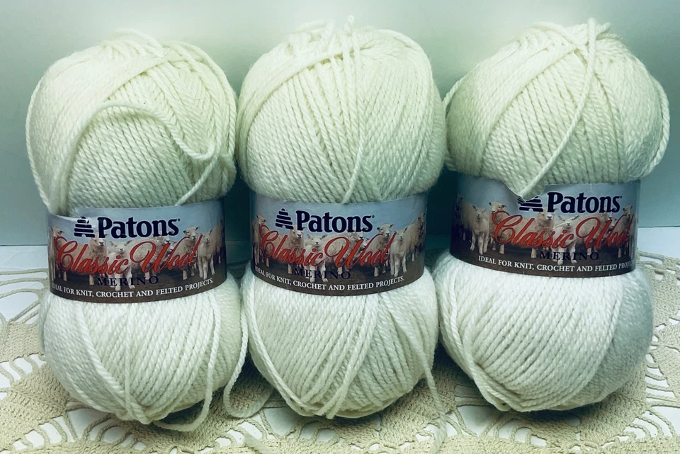 Patons Classic Wool Yarn Aran 068828