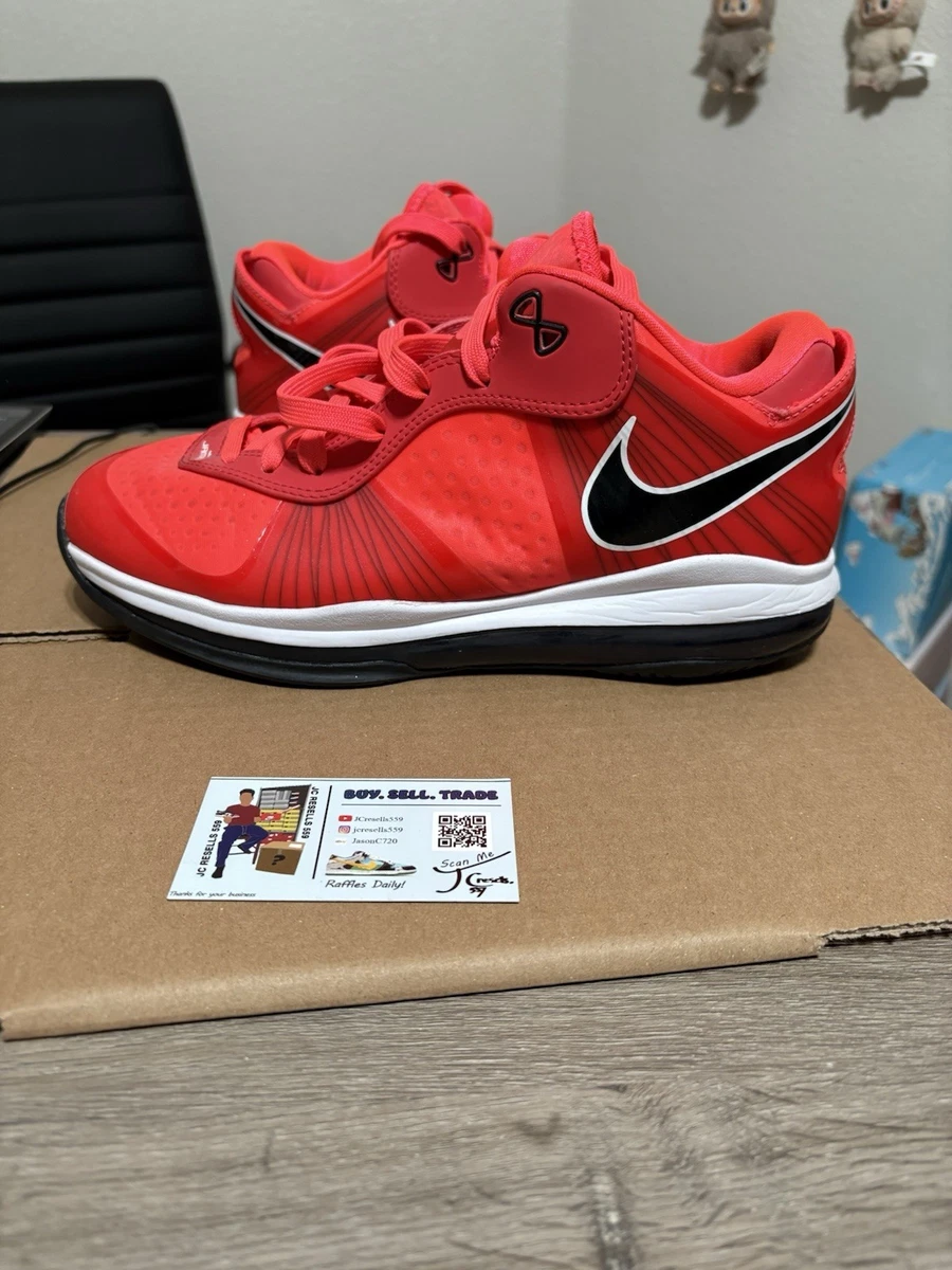 Nike LeBron 8 V/2 Low Solar Red for Sale | Authenticity Guaranteed
