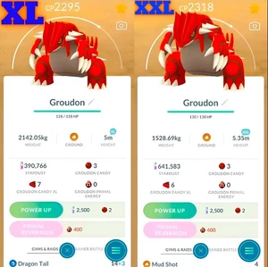 Groudon XL, XXL | For exhibitions | Pokemon Trade Go✨ - Picture 1 of 2