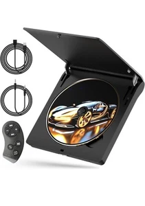 Lecteur CD pour Voiture Lecteur CD Voiture Externe avec Volant Télécommande, Plug & Play - Photo 1/9