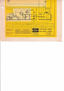 Service Schema für Uher 4200 Report Stereo,4400 Report Stereo  - Picture 1 of 1