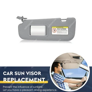 Driver Side Sun Visor Pad For Hyundai elantra Grey Replace Assembly Sunshade - Picture 1 of 8
